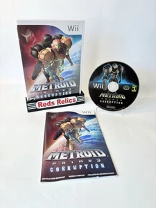 Metroid Prime 3 Corruption Nintendo Wii Complete CIB Great Condition, Minty CD - Picture 1 of 15