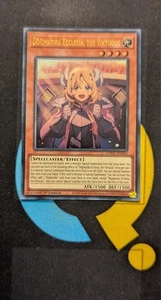 CH01-DE014 Dogmatika Ecclesia, die Tugendhafte Alt Art Ultra Rare YuGiOh Preorder - Bild 1 von 3