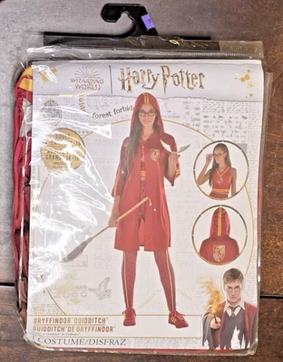 Harry Potter Gryffindor Quidditch Halloween Disfraz Adulto XL Mujer’s (14-16) Nuevo con Etiquetas Foto 1 de 4