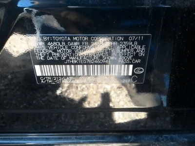 Eje derecho pasajero se adapta a 07-12 LEXUS ES350 104935993 Foto 1 de 4