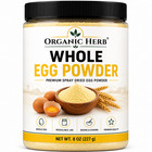 Organic Herb Whole Egg Powder 4oz (113g) | Dried Whole Eggs | Baking & Cooking