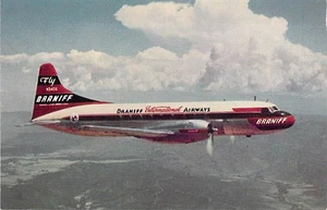Braniff Air Lines, The Super Convair 340 - Picture 1 of 2