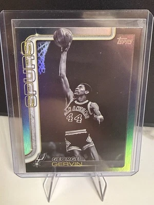 2025 Topps NBA Flagship George Gervin #265 Blackout Black Friday Target Foil ⭐️ Foto 1 de 2