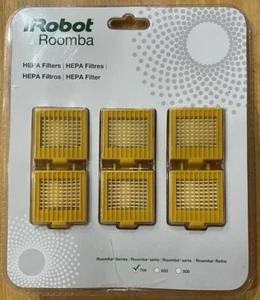 iRobot ~ Roomba ~ 700 Series Dual Hepa Filter ~ 6-Pack ~ Replenishment Kit 21901 - Picture 1 of 5