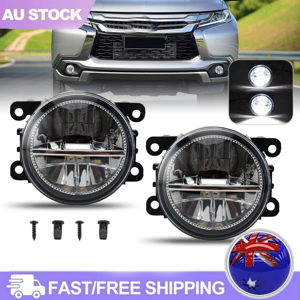 Pair Front Bumper Fog Light For Mitsubishi Outlander 380 ASX Triton Pajero Sport - image 1 of 4