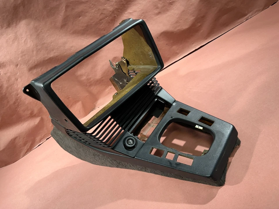 Console central BMW E28 528e 524td 528I 533I armazenamento divisória preto fabricante de equipamento original #88272 - Imagem 1 de 4