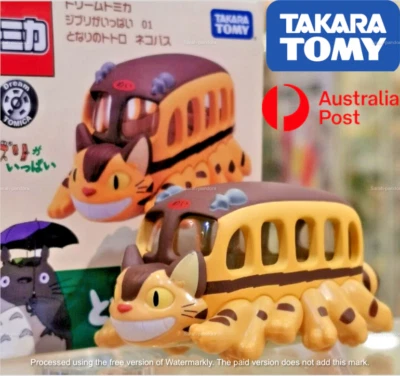 Totoro Tomy Takara VH Dream Tomica Studio Ghibli Cat Bus Vehículo diecasts Foto 1 de 4