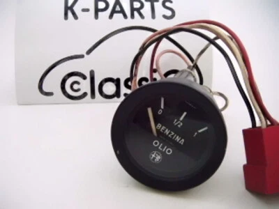 Alfa Romeo 105 115 Giulia Bertone GT Benzina Anzeige OLIO Tankanzeige 52mm - Bild 1 von 4