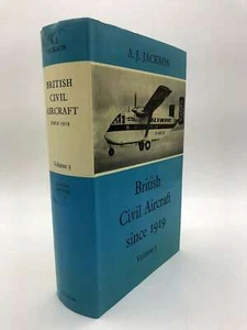 British Civil Aircraft Since 1919, Jackson, Aubrey Joseph, Excellent Book - Imagen 1 de 1
