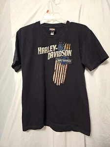 Herren T-Shirt Harley Davidson schwarz Größe L - Bild 1 von 6
