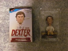 DEXTER MORGAN BOBBLE HEAD TALKING EXCLUSIVE KEYCHAIN SHOWTIME RARE SOUND BOX