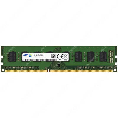 Samsung 4GB DDR3-1600 DIMM M378B5273CH0-CK0 M378B5273DH0-CK0 Desktop Memory RAM - Image 1 of 2