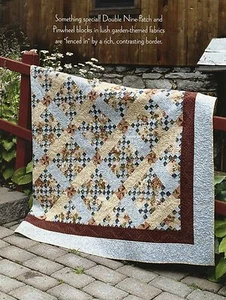 Pieceful Garden Quilt Pattern Pieced WS - Picture 1 of 1