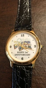 Disney Boardwalk Resort 1st Anniversary gold tone watch - Picture 1 of 6