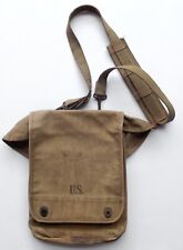 WW2 US ARMY WW2 USMC CANVAS MAP CASE BAG BOYT COMPLETE NAMED & DATED 1941