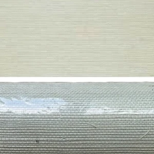 Schumacher Ayame Sisal Aquamarine Aqua Green Grasscloth Wallpaper 36"x6.5YDS 1R - Picture 1 of 7