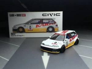 1/64 Kaido House Mini Gt Honda Civic (EF) Kanjo V1 KHMG139 Diecast Modellauto - Bild 1 von 5