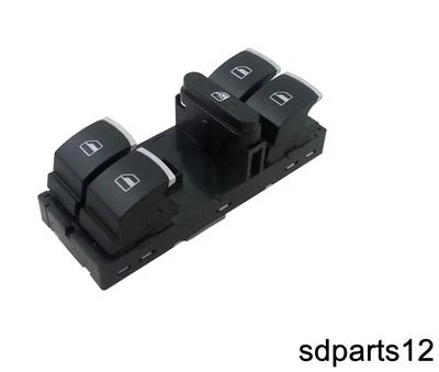 Vw Golf 5 6 Jetta Passat B6 CC Polo Window Bouton Commande Leve Vitre 5ND959857 - Photo 1/4