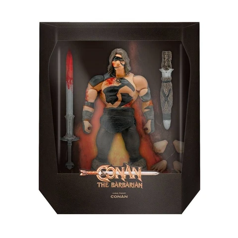 Conan The Barbarian Ultimates Action Figure Conan Guerra Paint Conan 7 1/8in Cover