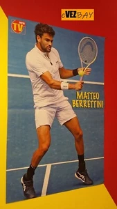 MATTEO BERRETTINI - POSTER - Immagine foto tennis campione italiano fascino open - Bild 1 von 2