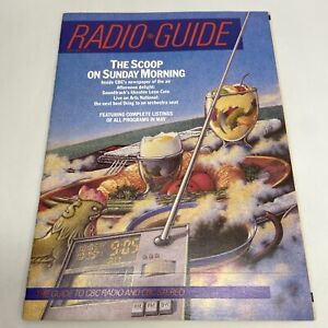CBC Radio Guide Magazine Canada May 1983 The Scoop On Sunday Morning