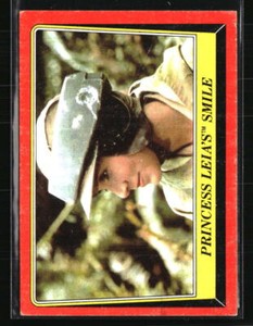 Princess Leia's Smile 1983 Topps Star Wars Return of the Jedi #73 Other