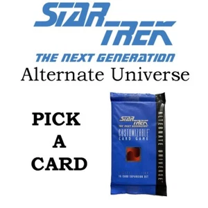 Star Trek The Next Generation CCG Alternate Universe 1995 PICK A CARD UNPLAYED - Picture 1 of 120