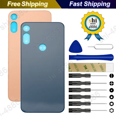 Para Motorola Moto E 2020 XT2052-2PP Cubierta Trasera Batería Carcasa Puerta Herramienta Foto 1 de 4