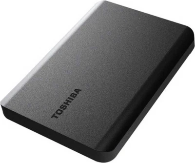 2TB Toshiba Canvio Basics USB3.2 External Hard Drive - Black