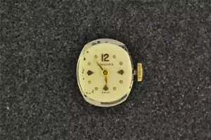 VINTAGE LADIES CAL. 14.16 LONGINES WRISTWATCH MOVEMENT RUNNING - Picture 1 of 1