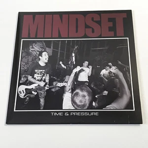 MINDSET Time & Pressure 7” WHITE VINYL Record SXE Hardcore Punk STRAIGHT EDGE - Picture 1 of 7