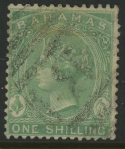 BAHAMAS, USADO, #25, BONITO CENTRADO - Imagen 1 de 1