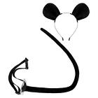 Mouse Costume Set Party Decoration Fancy Dress Hair Hoop Mouse Ears Headband