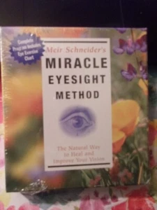MEIR SCHNEIDER'S~MIRACLE EYESIGHT METHOD~1996 NEW SEALED 3 CD SET~VISION HEALING - Picture 1 of 2