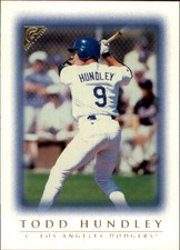1999 Topps Gallery Baseball Card #81 Todd Hundley