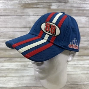 Adidas Climalite Dale Jr. #88 Baseball Hat/ One Size/Blue w Red, White Stripes # - Picture 1 of 6