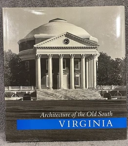 ARCHITECTURE OF THE OLD SOUTH: VIRGINIA  By Mills Lane ILLUSTRATED HC DJ - Bild 1 von 17