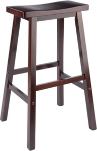 Satori Bar Stool, 29", Walnut - Picture 1 of 8