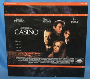 Casino 1995 Laser Disc MCA Universal Home Video Laserdisc 2 Disc - Imagen 1 de 2