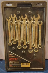 NOS Sears CRAFTSMAN 12-PIECE # 44742 Metric COMBINATION WRENCH SET 6mm - 17mm - Picture 1 of 3