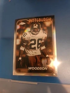 2024 Topps Chrome #166 Rod Woodson Sepia Refractor - Picture 1 of 2