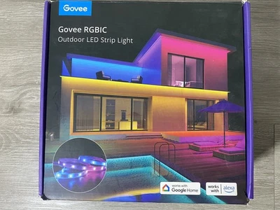 Govee RGBIC Outdoor LED Strip Lights 2 Rolls of 32.8ft(65.6ft) WiFi App Control - Image 1 of 4