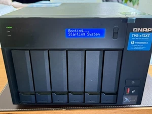 QNAP TVS-672XT 6-Bay Network Attached Storage Thunderbolt + Expansion Card + WIF - Afbeelding 1 van 24