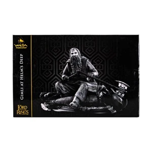 WETA Workshops Collectible Figures Gimli at Helm's Deep VG+/NM - Imagen 1 de 2