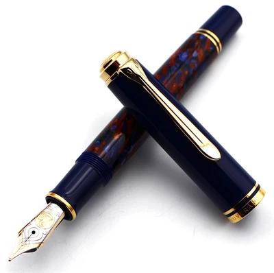 Caneta-tinteiro Pelikan Souverän M800 Stone Garden nova na caixa edição especial 2018 - Imagem 1 de 4