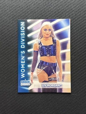 2018 Topps Women’s Division Liv Morgan Blue 1/25 #R-21 - Image 1 of 2