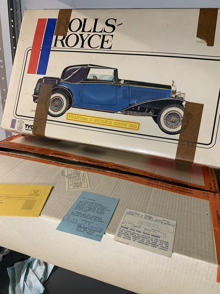 ROLLS ROYCE PHANTOM II SEDANCA COUPÈ 1932 POCHER  - NUOVO - TYCO 1/8 Art. K/72 - Immagine 1 di 4