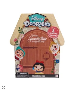 Disney Doorables Biancaneve e i sette nani collezione Peek 8 personaggi NUOVO - Foto 1 di 8
