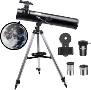 Telescope Reflector 76mm Aperture 700mm Focal Length High Powered Professional.. - Picture 1 of 5