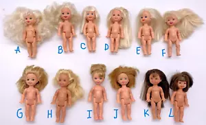 "Muñeca Mattel Kelly Club 4,25" ¡ELIGE una o compra más y ahorra! Único/artesanía/dioramas - Imagen 1 de 40